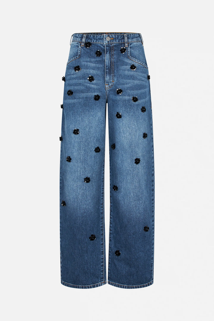 Pantalon Baum und Pferdgarten