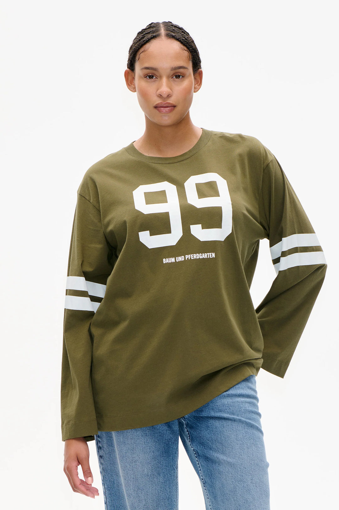 T-Shirt Baum und Pferdgarten