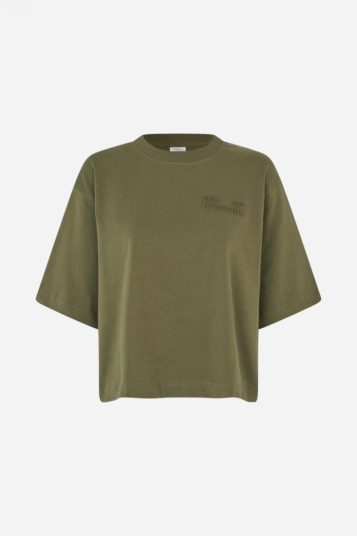 T-Shirt Baum und Pferdgarten