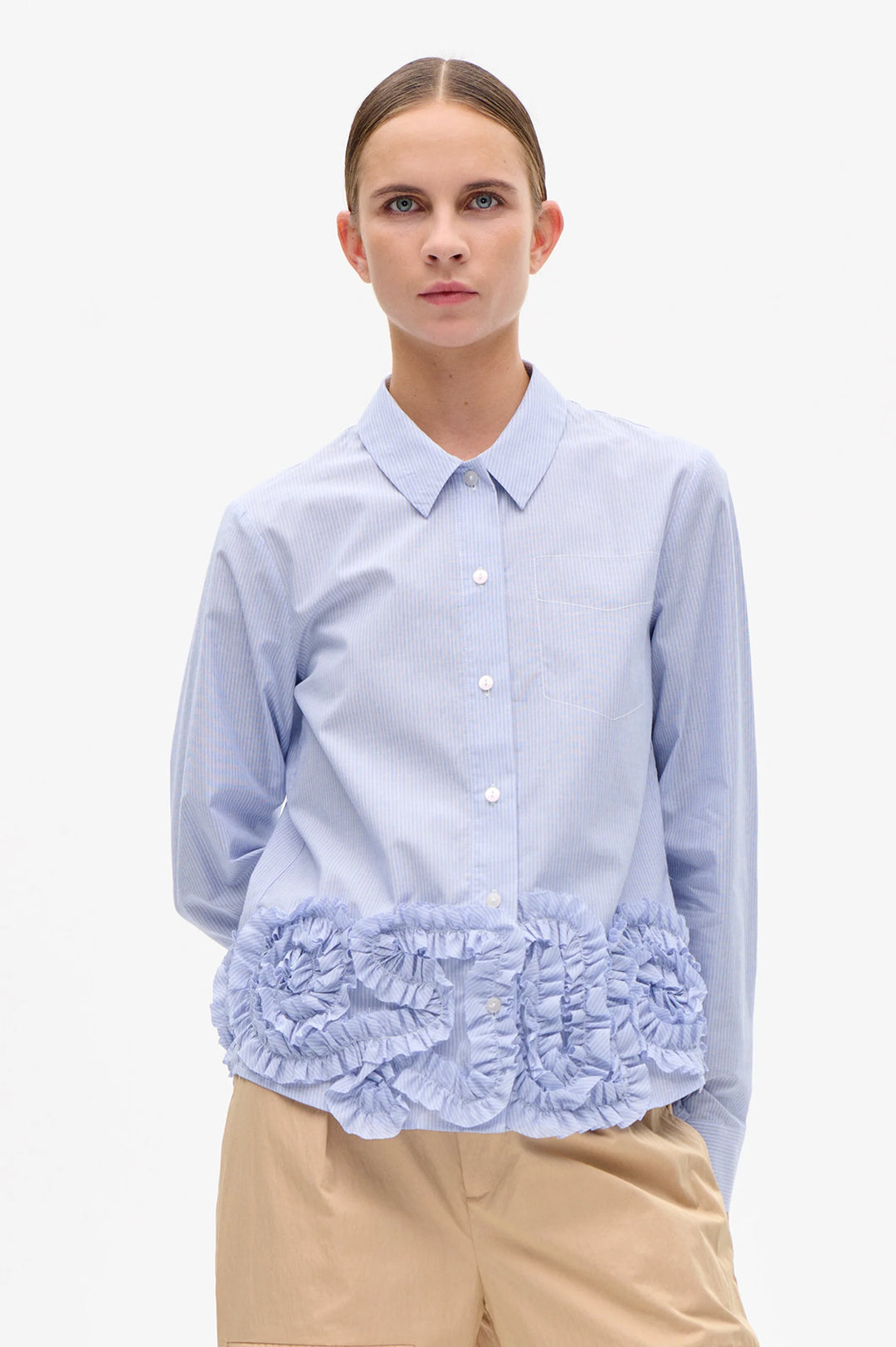 Blouse Baum und Pferdgarten