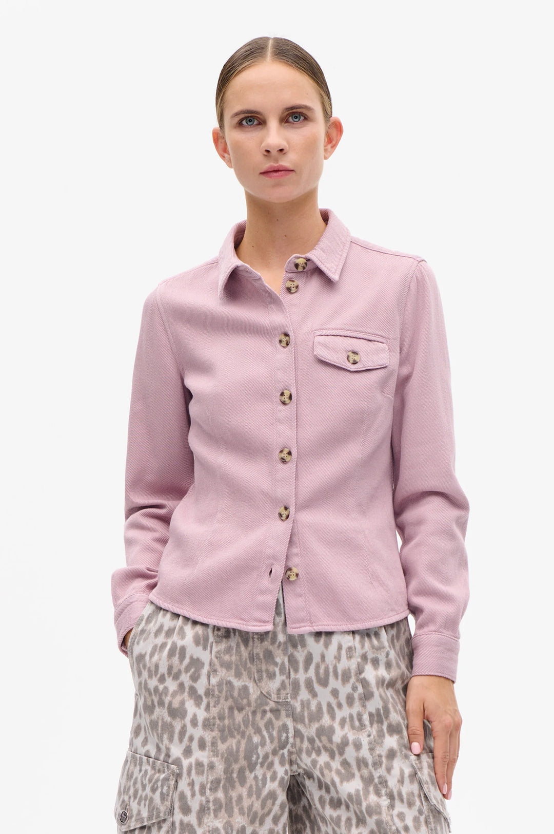 Blouse Baum und Pferdgarten