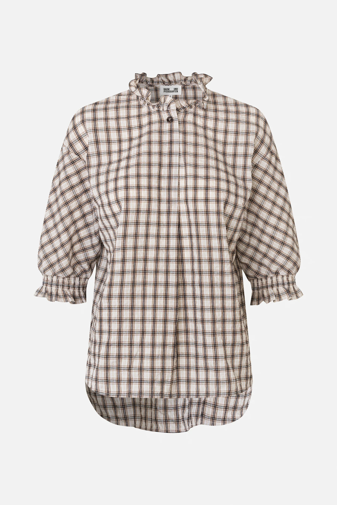Blouse Baum und Pferdgarten