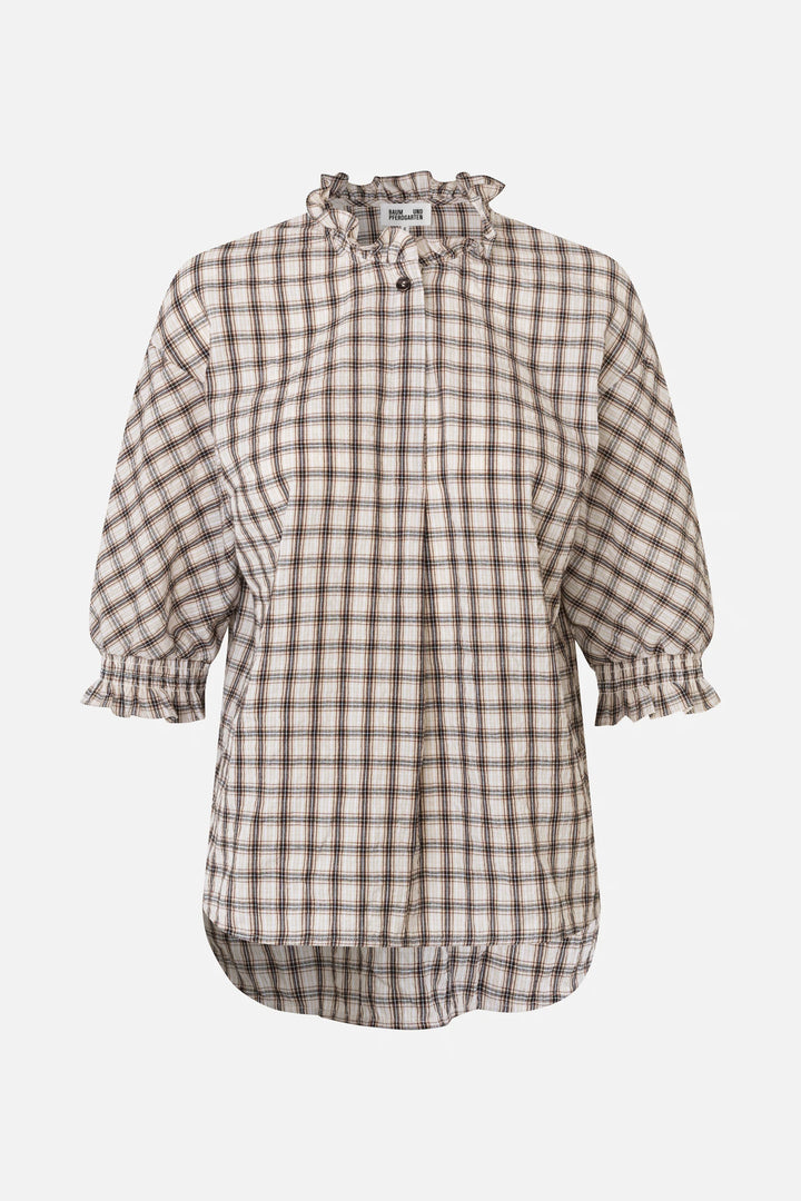 Blouse Baum und Pferdgarten