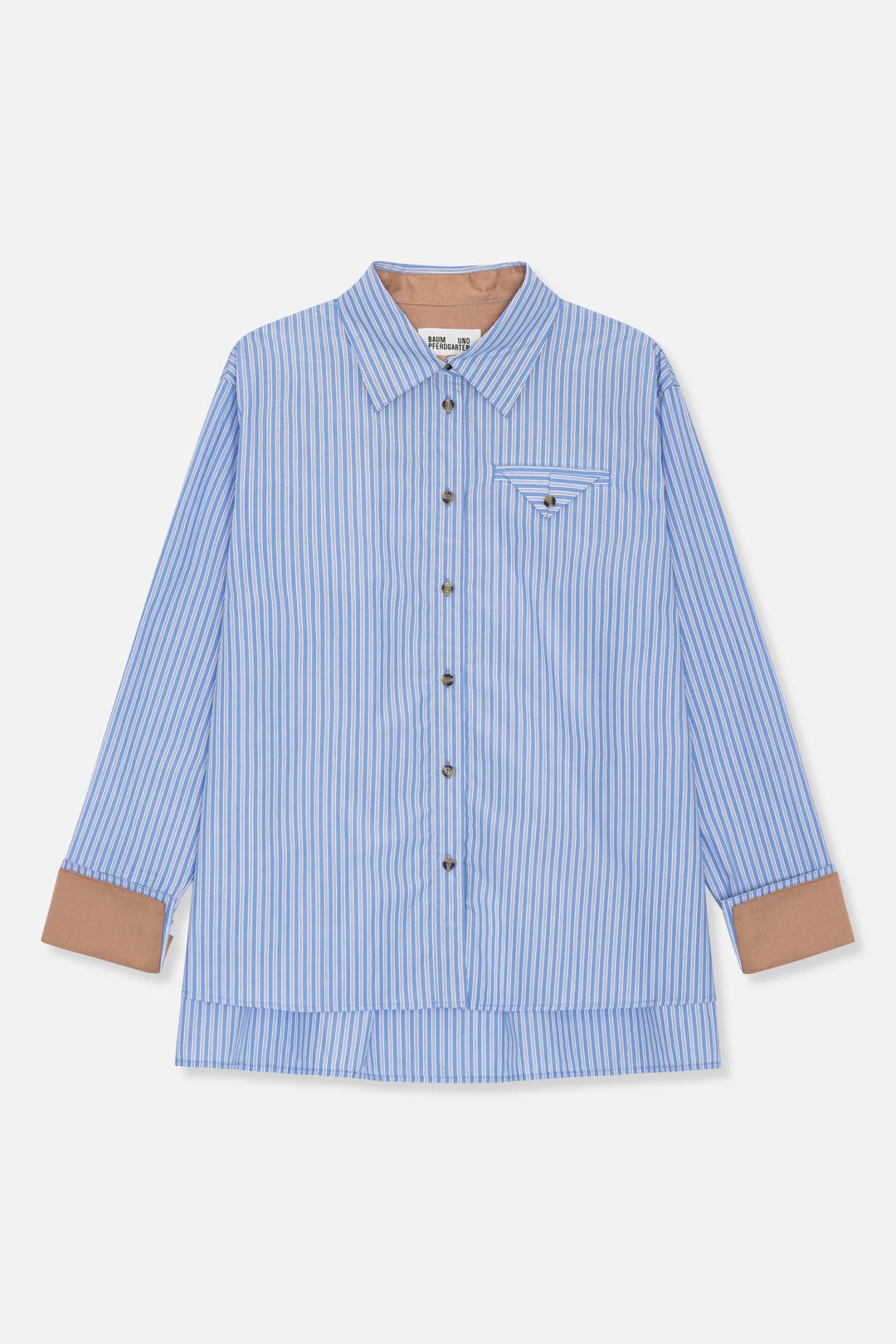 Blouse Baum und Pferdgarten
