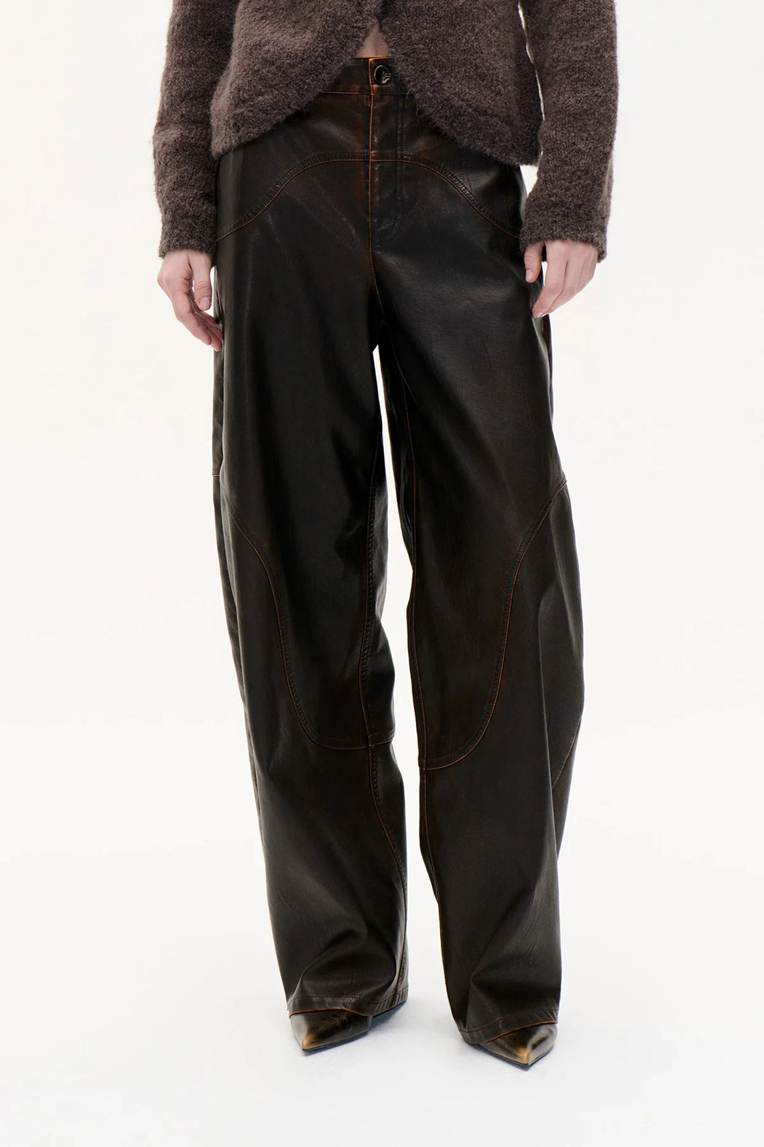 Pantalon Baum und Pferdgarten