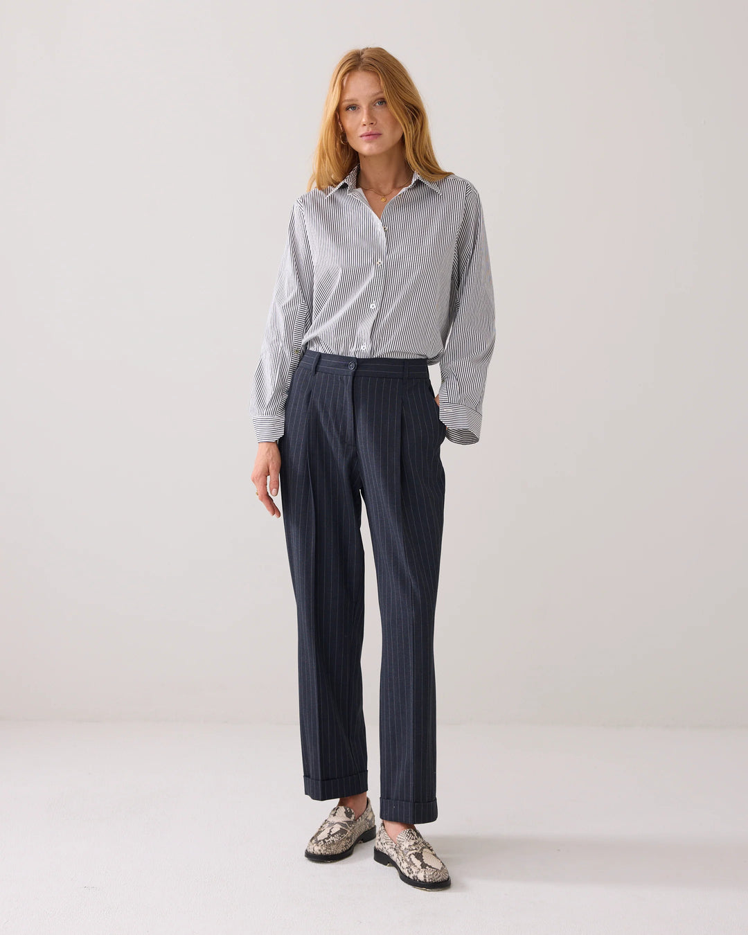 Trousers Pinstripe Summum