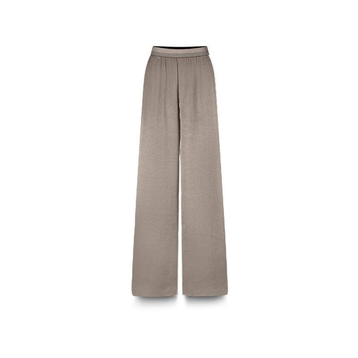 Trousers Crinkle satin Summum